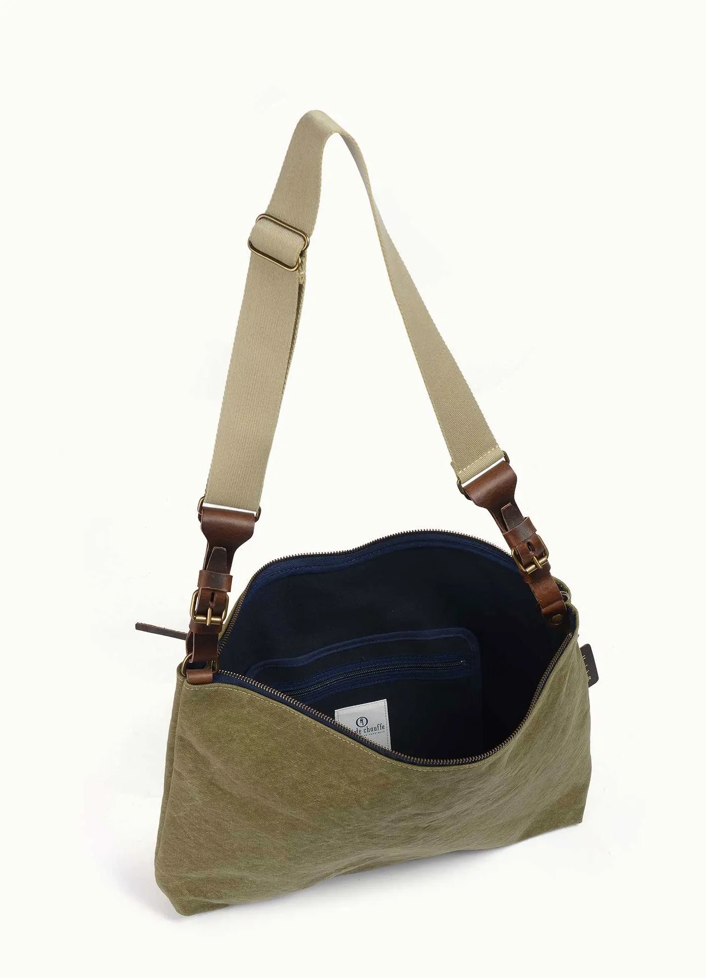 **BASKIA | Jeep Willis Stonewashed Khaki Cotton Canvas Backpack**