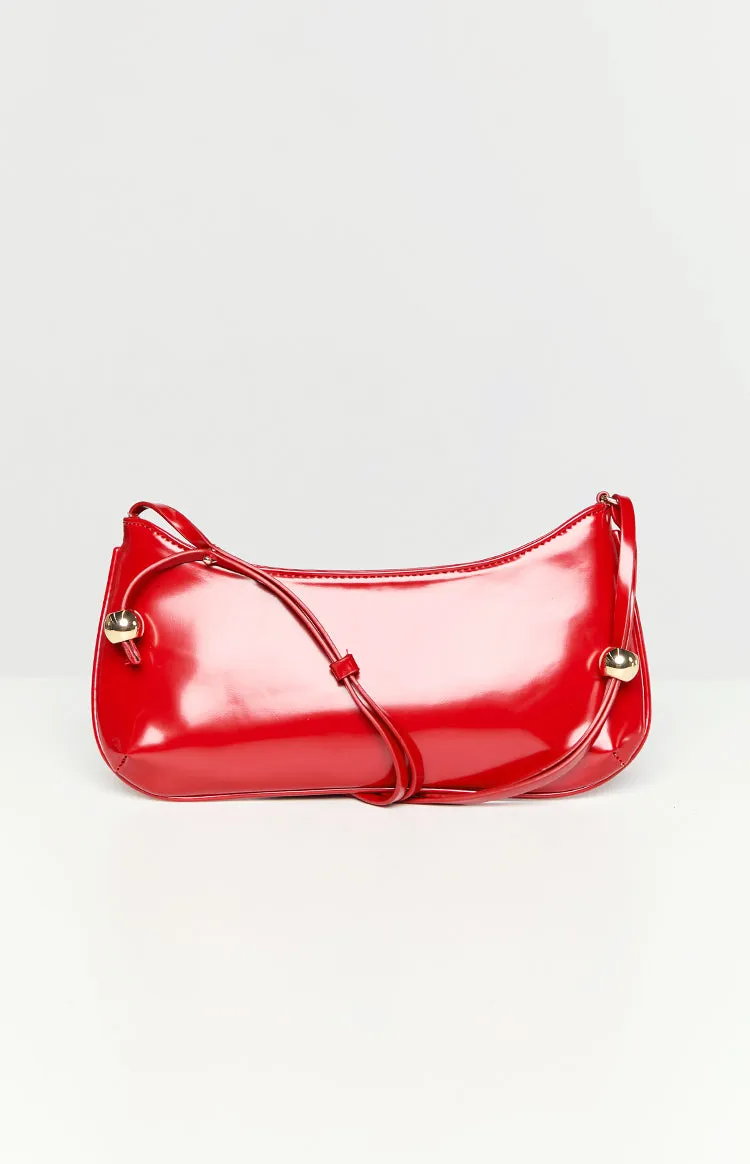 Billini Rosabelle Strawberry Shine Shoulder Bag