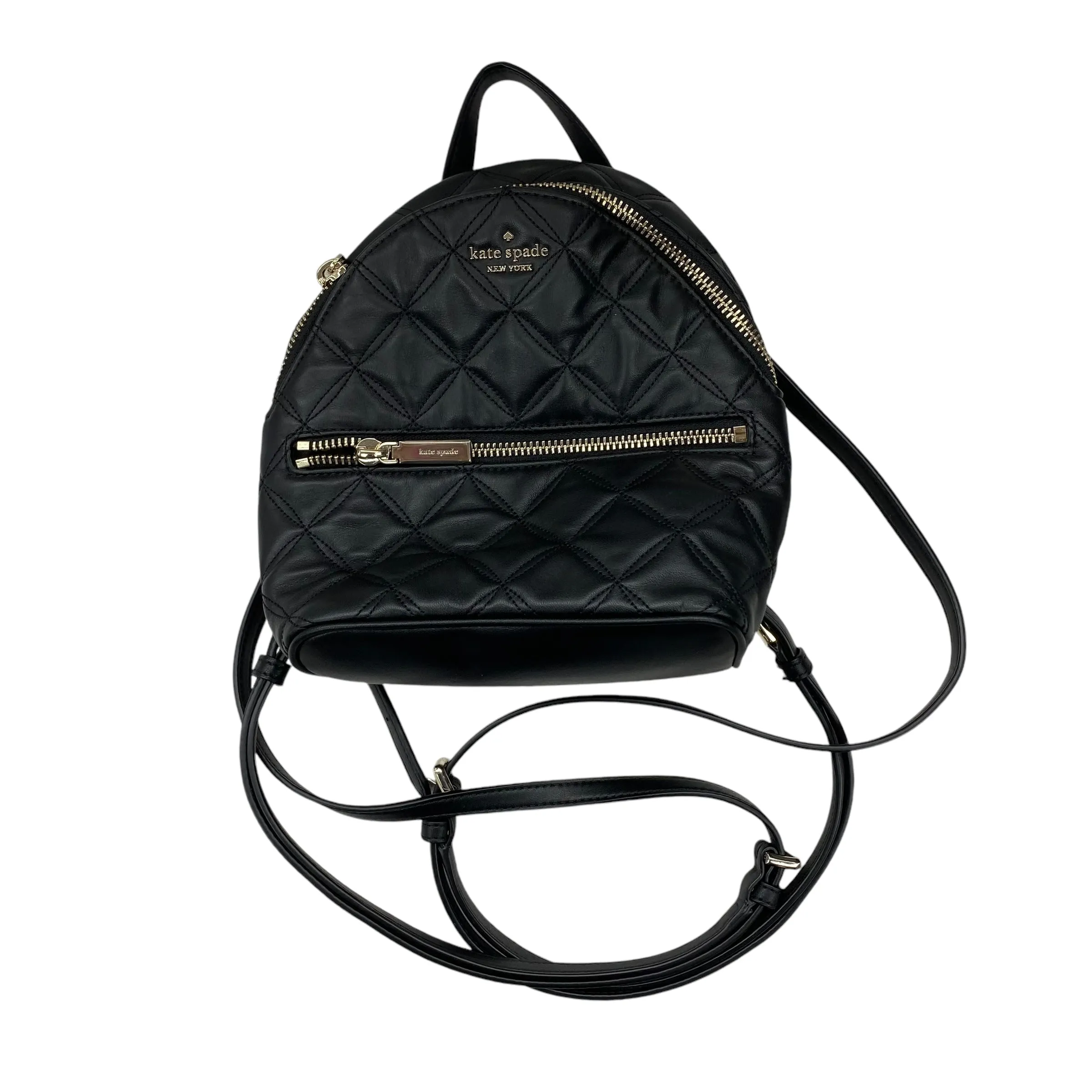 BLACK BACKPACK DESIGNER by KATE SPADE Size:SMALL