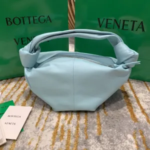 BV Double Knot Bag For Women 11.8in/30cm In Light Blue