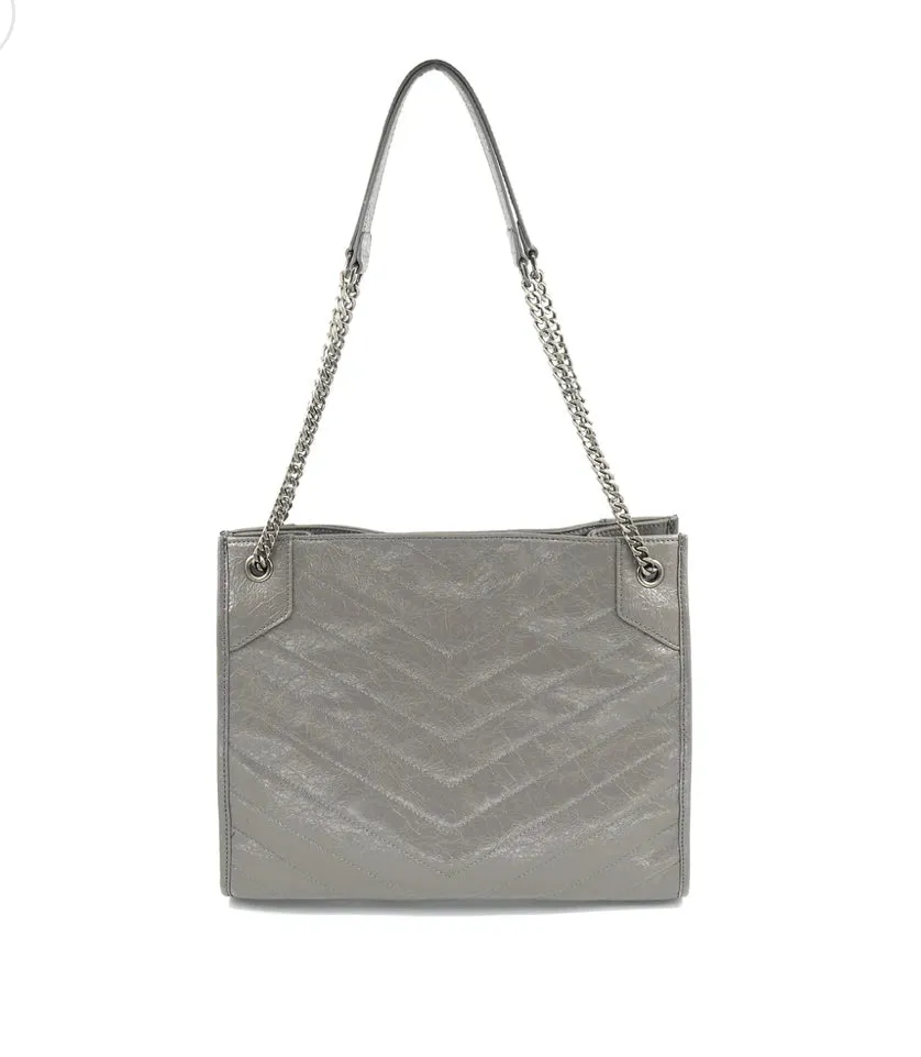 Capri Grey Shoulder BC Bag