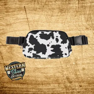 CC Beanie Cow Hide Belt Bag