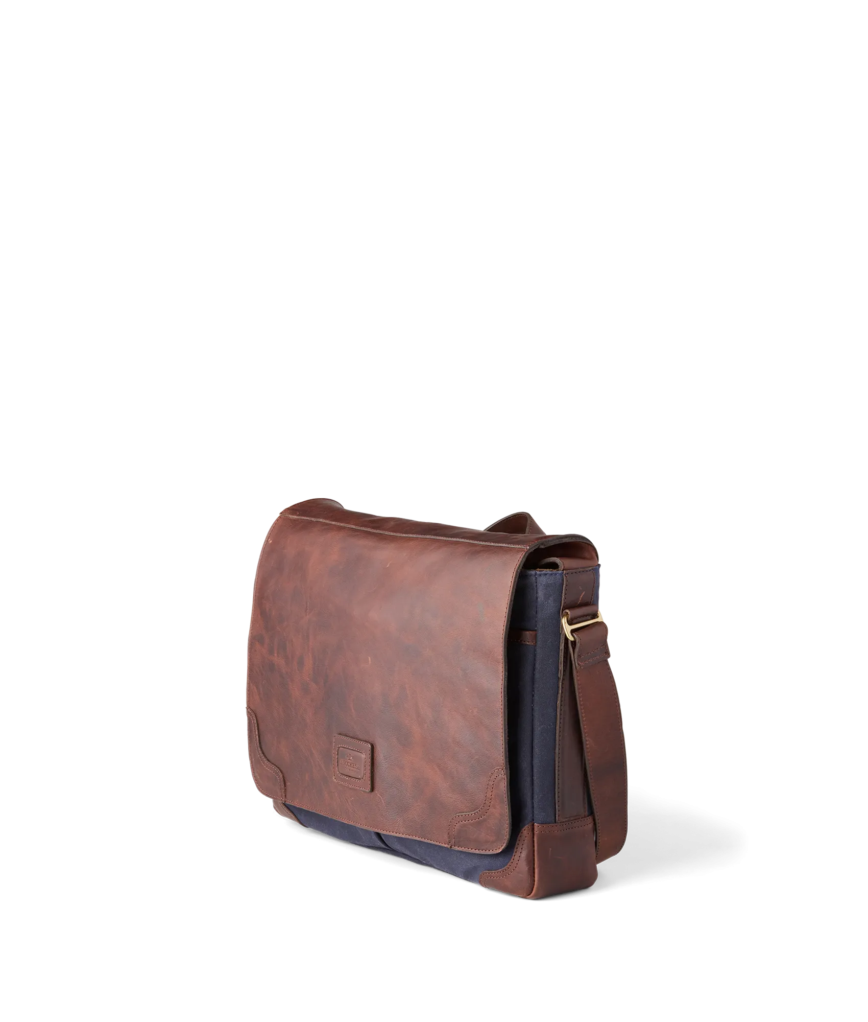 Everyday Waxed Canvas Messenger Bag :: Navy