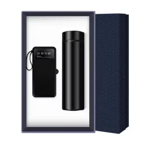 FCP 2709 - FLASK AND POWERBANK GIFT SET