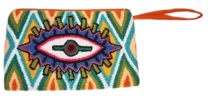 Genevieve Handmade Wayuu Punch-needle Clutch