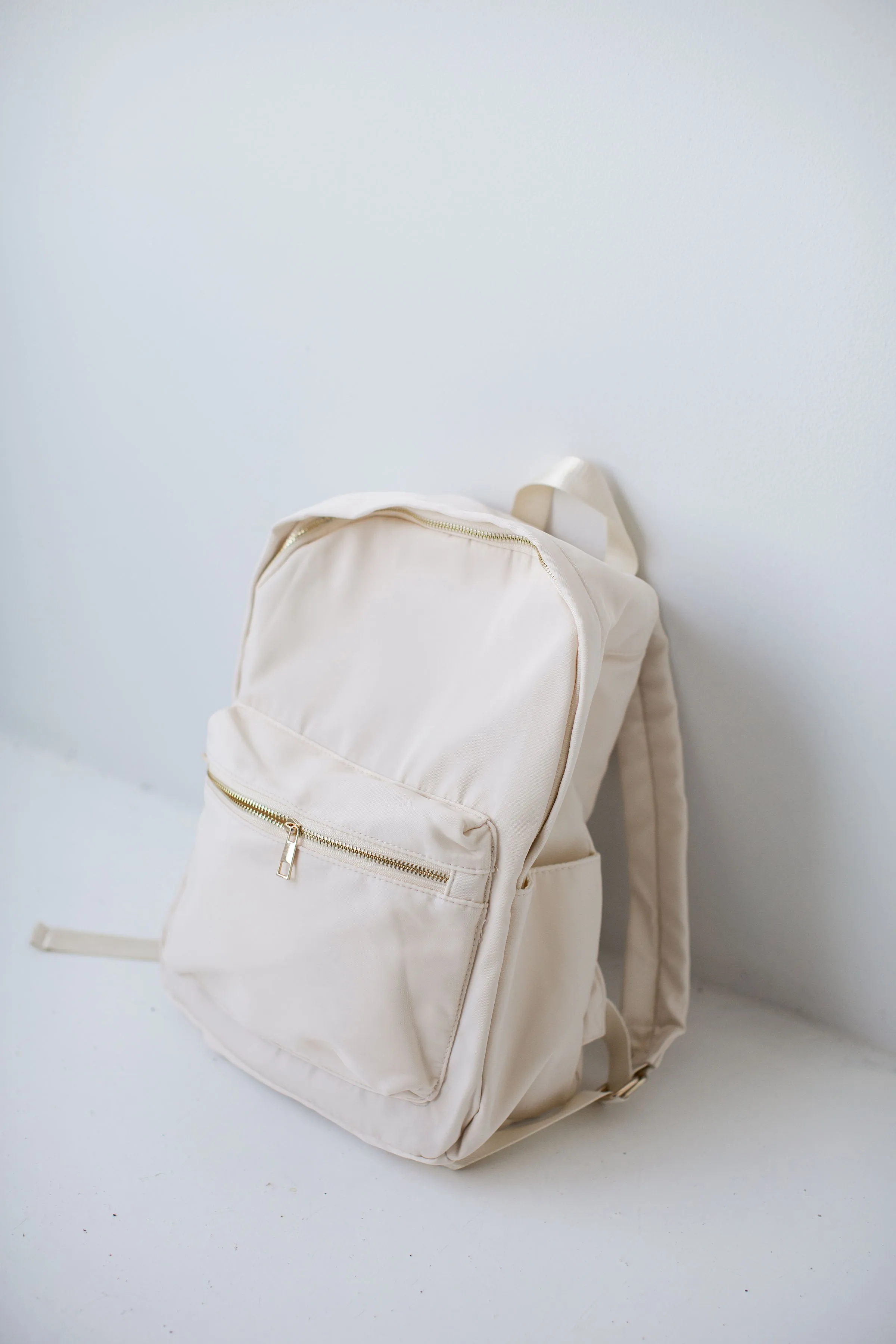 Girls School Backpack in Cream