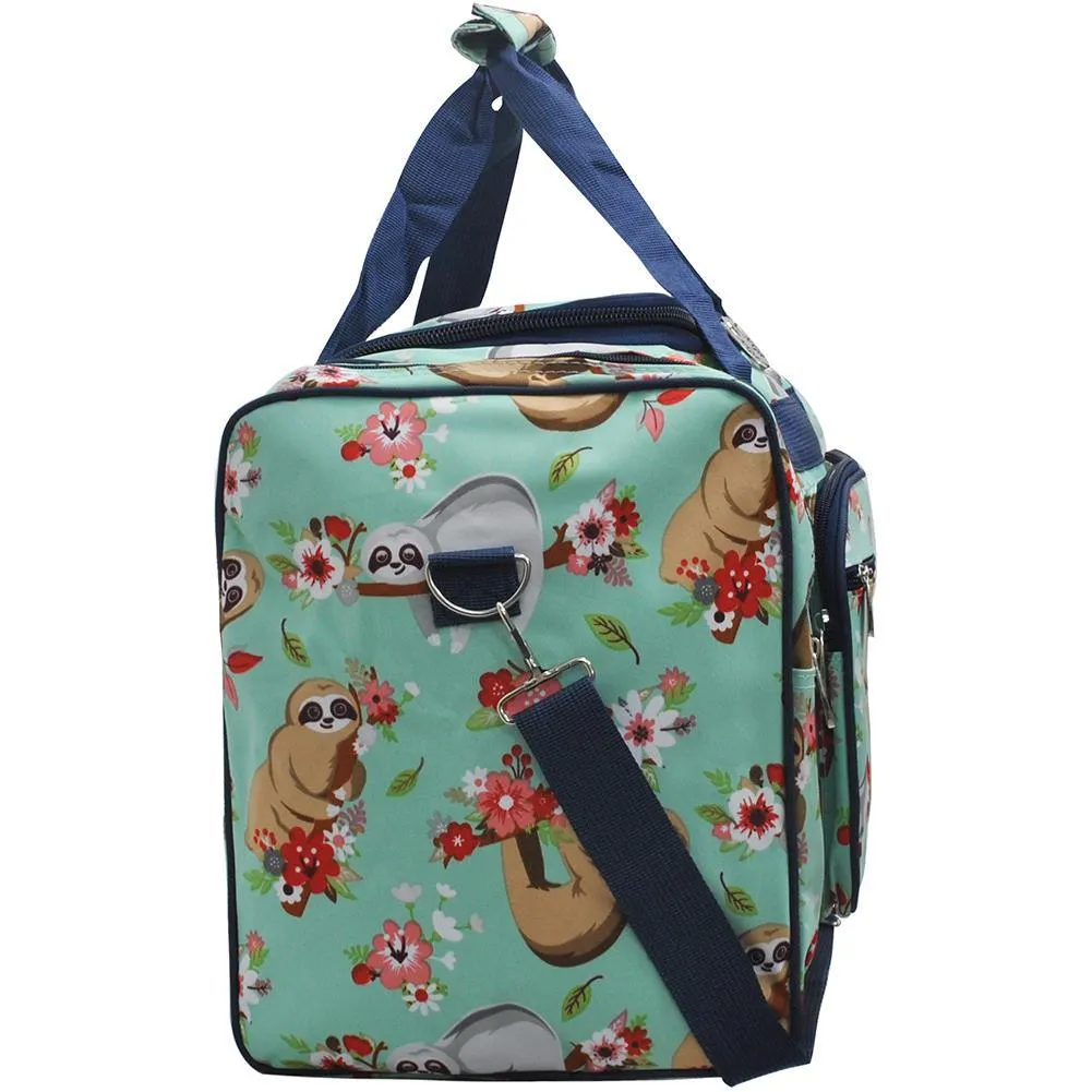 Happy Sloth NGIL Canvas 23" Duffle Bag