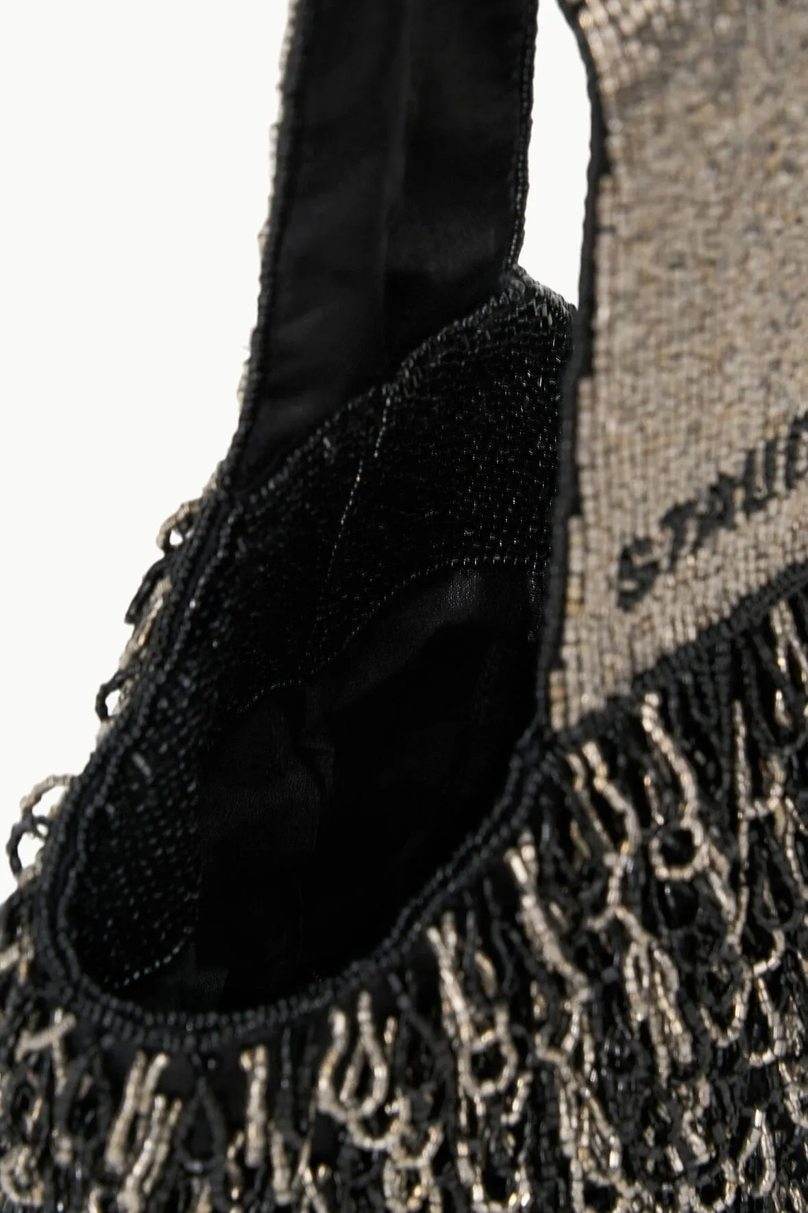 HARUKO BEADED BAG | BLACK