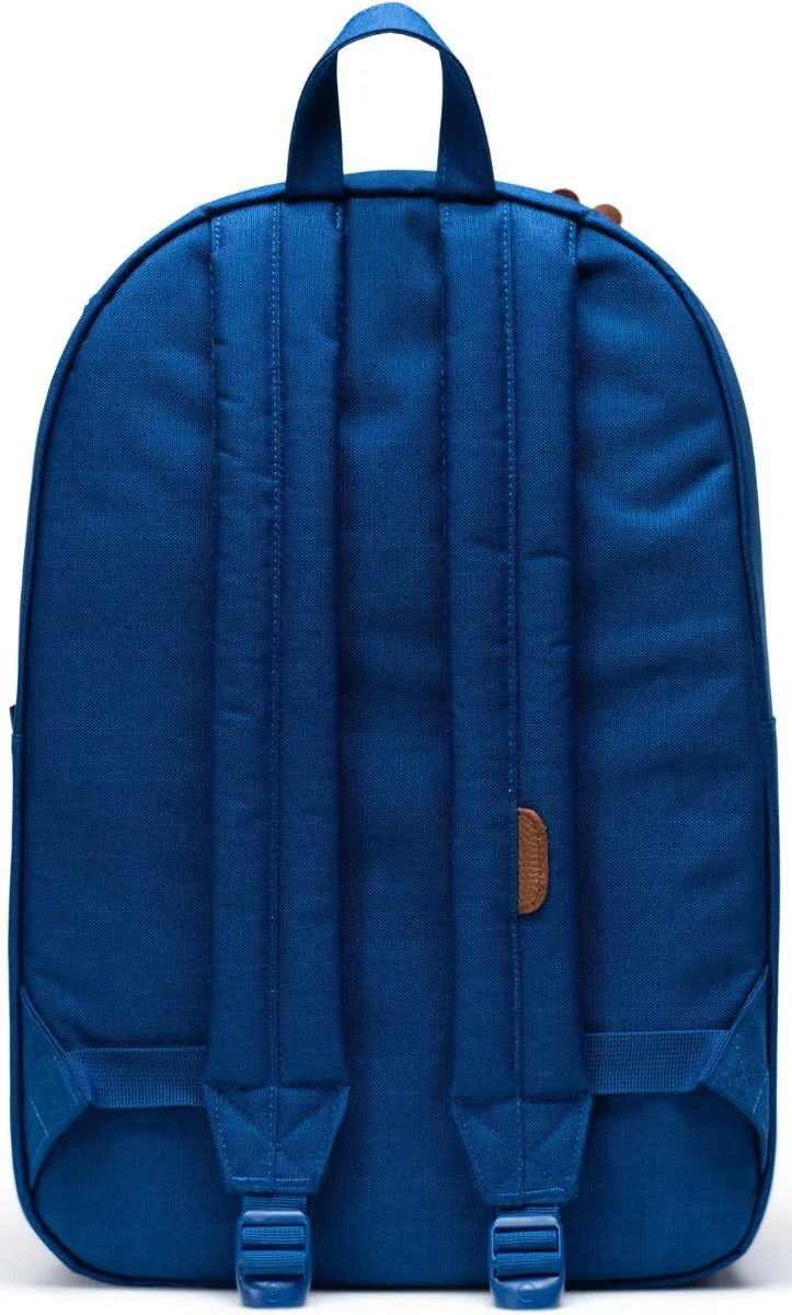 Herschel Heritage Backpack 600D Poly Monaco Blue Crosshatch