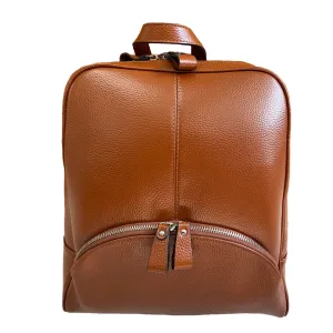 Kingscliff | Tan Premium Genuine Leather Backpack