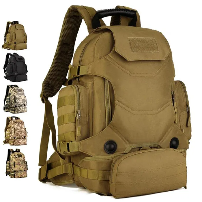 Multifunctional Outdoor Hunting Fishing Military 40L Backpack