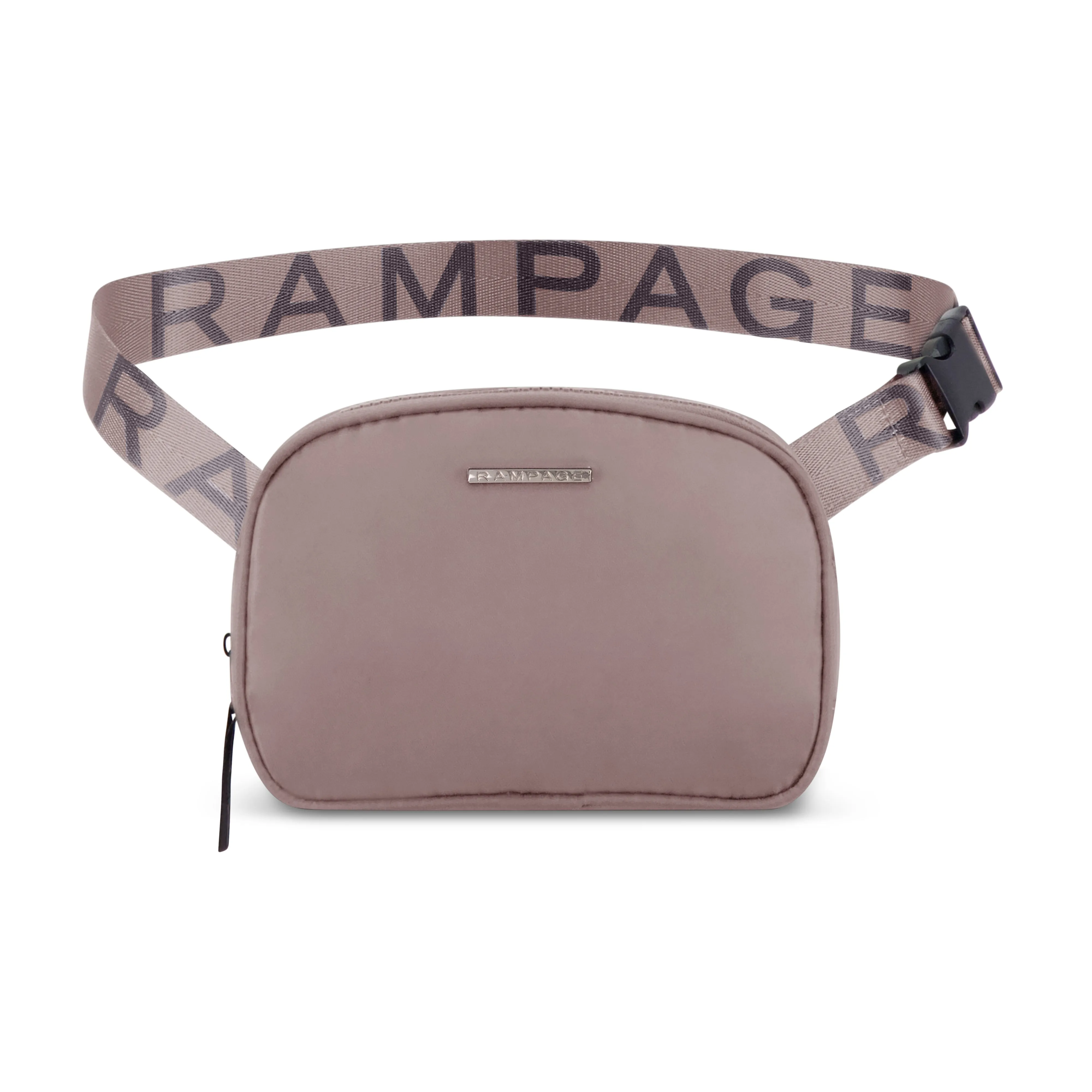 Rampage Women's Fashion Nylon Belt Bag - Travel Waist Pack, Trendy Fashionable Fanny Packs For Women , Waterproof Crossbody Belt Bags