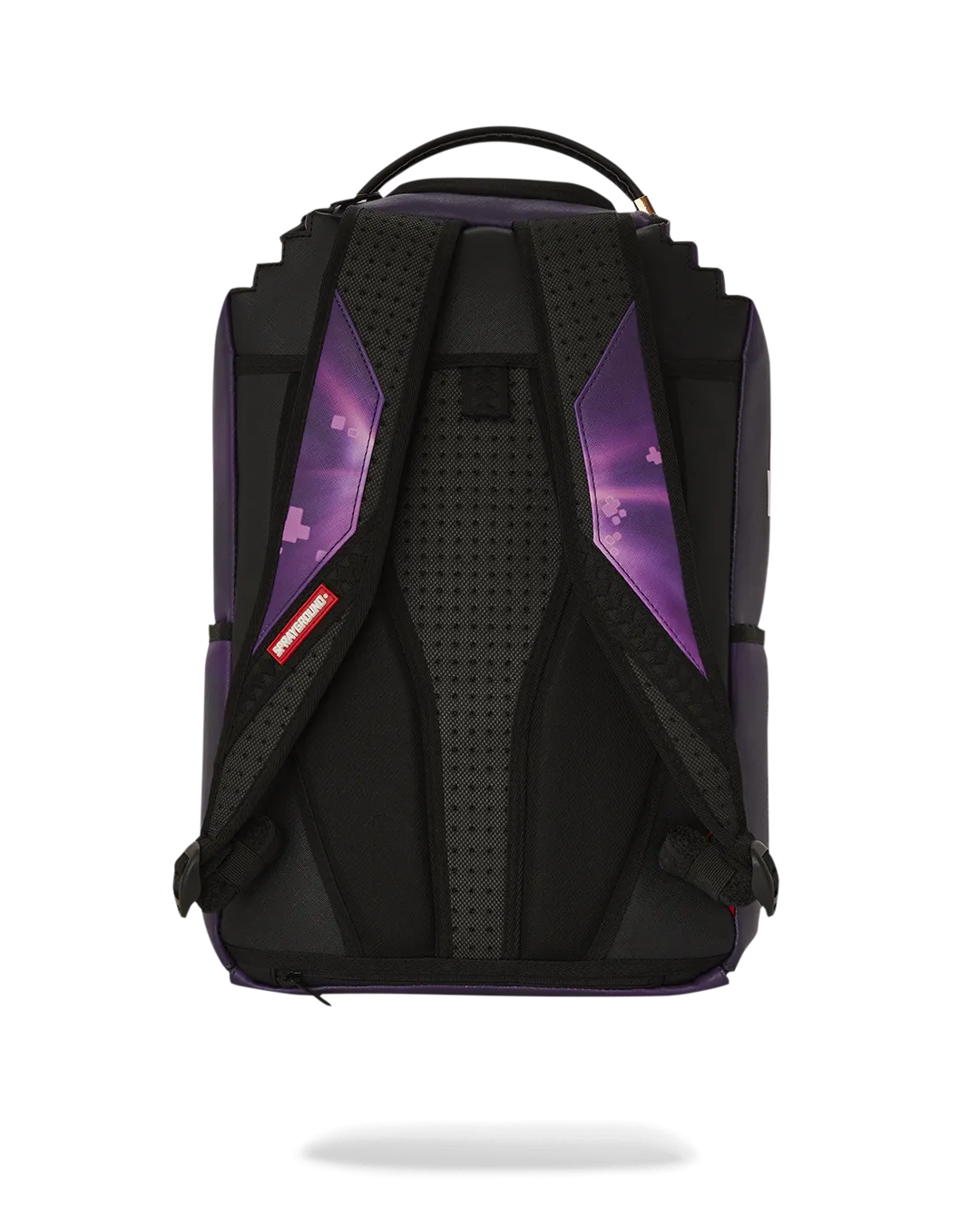 Sprayground Minecraft Ender Dragon Attack Backpack - Purple / Black