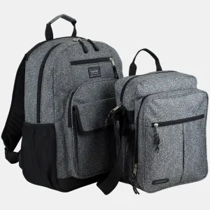 Tech Backpack with Messenger Gear Bag Combo