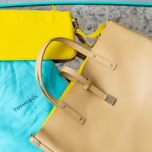 Tiffany And Co Reversible  Leather Bag